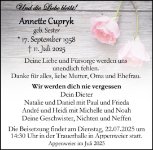 eine Anzeige