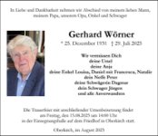 eine Anzeige